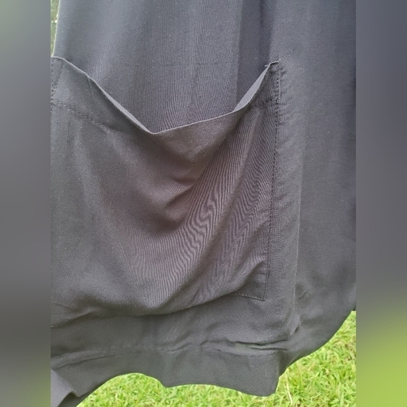 Ellos Rayon Black Women's jacket Cardigan light weight Size Large - Picture 6 of 13